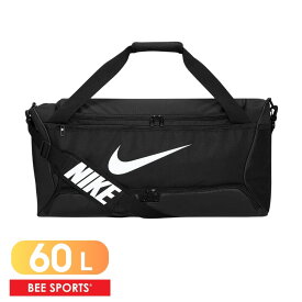 【即納】NIKE ナイキ スポーツバッグ ブラジリア 9.5 ダッフル M 60L DH7710 010 ブラック ボストンバッグ 遠征 合宿 新入学