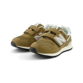 【即納】New Balance ニューバランス キッズシューズ PO313TH2W ブラウン ベルトタイプ 女の子 男の子 運動靴 17.0〜21.5cm