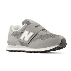 【即納】New Balance ニューバランス キッズシューズ PV515GRYW グレー 面ファスナークロージャー 女の子 男の子 運動靴 17.0〜21.5cm