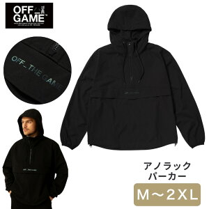 �y�|�C���g10�{�I�v�G���g���[�z�y���[�zOFF THE GAME �I�t �U �Q�[�� ���� �A�m���b�N�p�[�J�[ OG0625FW0002 �u���b�N 4�T�C�Y �싅 �X�|�[�c�E�F�A �ړ��� �X�|�[�c�J�W���A��