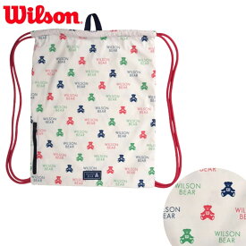 【即納】Wilson ウイルソン テニスバッグ・ケース 収納 袋 ホワイト WR8015701001ギフト