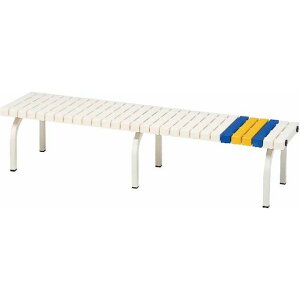 TOEI LIGHT トーエイライト 受注生産品 G1384W ホームベンチ180 白 ■個人宅への配送不可商品