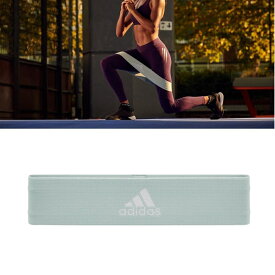 【6/4 20時～エントリーでP5倍】adidas アディダス レジスタンスバンド ライト グレー リハビリテーション ADTB-10703GR