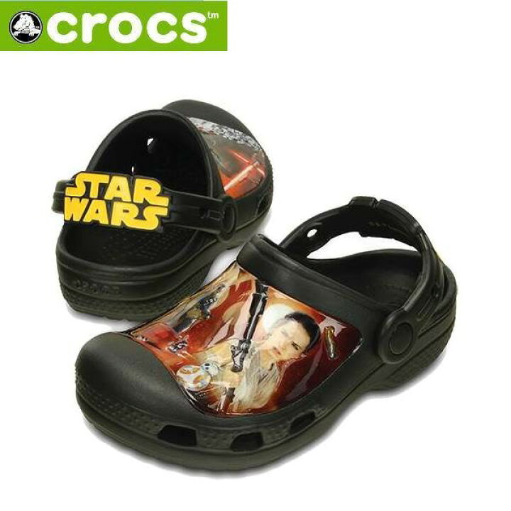 楽天市場 スーパーセール エントリーでp最大44倍 即納 あす楽 Crocs クロックス クリエイティブ クロッグ スターウォーズ 2172 キッズ サンダル Starwars かっこいい キャラクター Desney ディズニー 男の子 女の子 ギフト Bee Sports