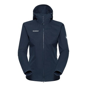 �y�|�C���g10�{�I�v�G���g���[�zMAMMUT �}���[�g GRANITE SO Hooded Jacket AF Women marine 101100333