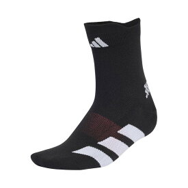 adidas アディダス ランニング アディゼロ クォーター ソックス ブラック/ホワイト IR571