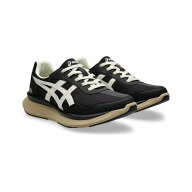 asics アシックス KNEESUP M011 1241A011 ブラックxベージュ シューズ(メンズ)