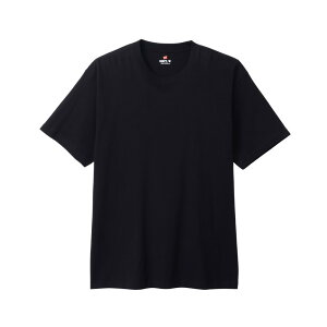 �y�|�C���g10�{ �v�G���g���[�zHanes �w�C���Y BEEFY-T SHORT SLEEVE T-SHIRT HM1-D001 �u���b�N �E�F�A(�����Y)
