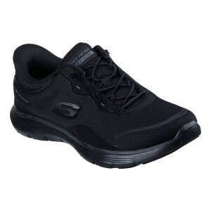 y|Cg5{IubNtCf[zSKECHERS XPb`[Y fB[X V[Y C XbvCY Slip-ins FLEX APPEAL 5.0-EASY BREEZY ubN 150218