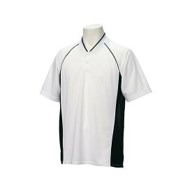 asics アシックス BAD013 野球 ウェア メンズ ベースボールTシャツ ホワイトxブラック BAD013