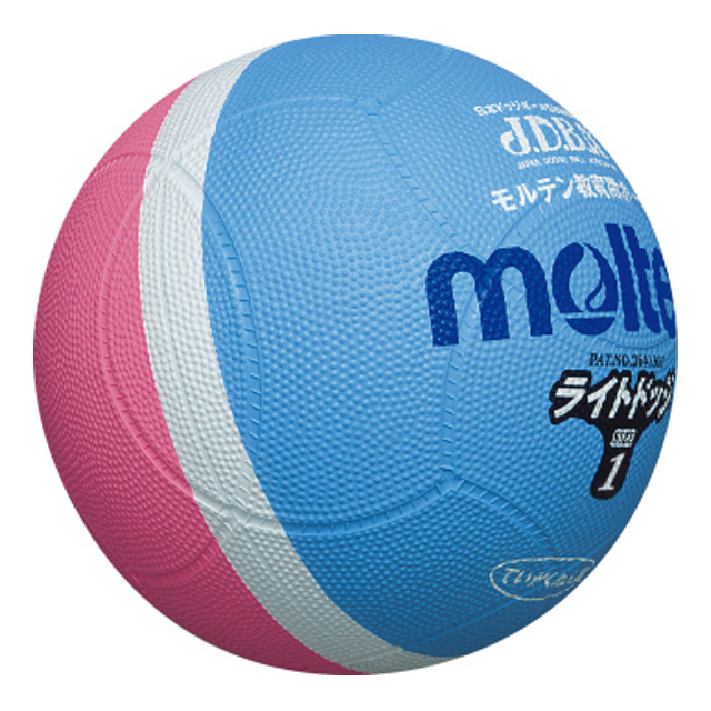 molten モルテン SLD1PSK ドッジボール ライトドッジボール サックス×ピンク ボール 2021春の新作 【数量限定】 39ショップ