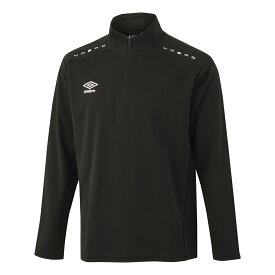 UMBRO アンブロ サッカー UUUVJF11 BLK ハーフジップジャージ ブラック トップス SET