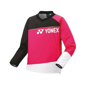 ヨネックス YONEX 90081J ジュニア 中綿Vブレーカー ローズピンク 123