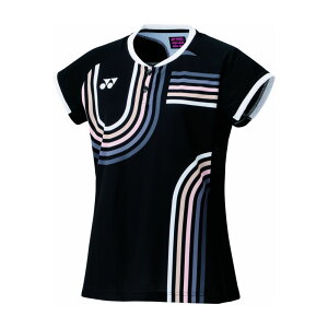 YONEX ヨネックス テニス バドミントン 20854 ウィメンズ ゲームシャツ 半袖 ブラック