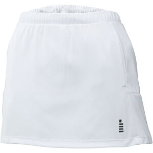 GOSEN ゴーセン レディース スカート インナースパッツ付 ホワイト S1601