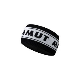 MAMMUT マムート ヘッドバンド Peaks Headband BLACK-WHITE 119101440