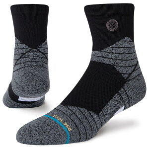 STANCE /�X�^���X �\�b�N�X ICON SPORT QTR WHITE BLACK �C�� A459A21SQB