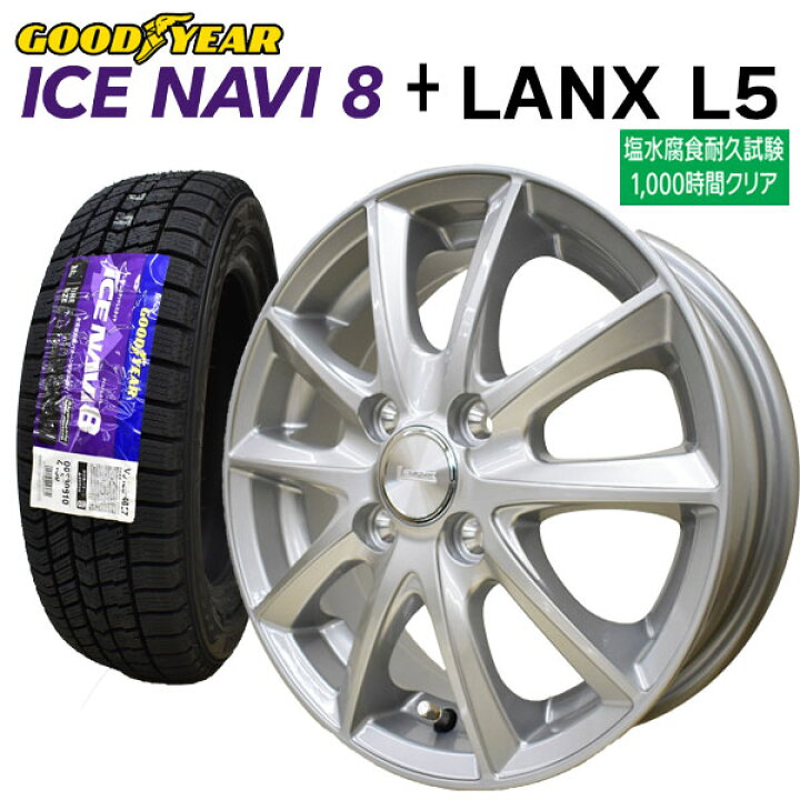 楽天市場】【2025年製造】グッドイヤー ICE NAVI8 155/65R14 75Q 