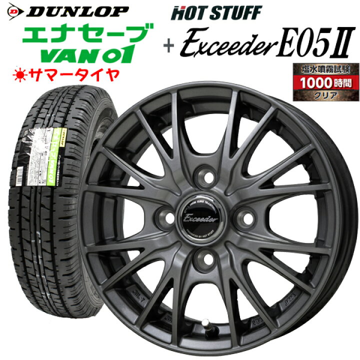 楽天市場】【2024年製造】ダンロップ VAN01 145/80R12 80/78N LT 