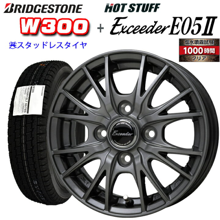 楽天市場】【2024年製造】ブリヂストン W300 145/80R12 80/78N LT 