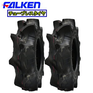 FALKEN �t�@���P�� (OHTSU) A250 4.00-8 2PR T/L (400-8 2PLY) ��2�{�Z�b�g ���`���[�u���X�^�C�� �i������A�����͔����s�j