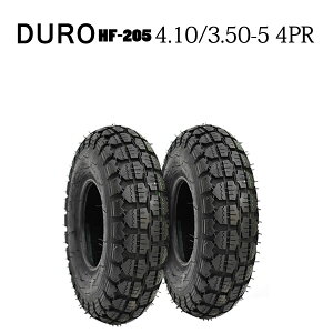 HF-205 4.10/3.50-5 4PR タイヤ2本 DURO デュロ カート 荷車用 花柄タイヤHF205 410/350-5 4PR 離島・沖縄県への出荷はできません