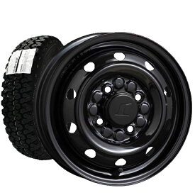 【2024年製造】ブリヂストン 604V 145/80R12 80/78N (RD-604 STEEL) 【サマータイヤ M+S】 (●M74 ブラック●TF367）スチールホイール 4本セット【軽トラック】【軽トラ】【軽貨物】【新品】