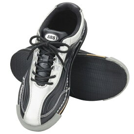 ABS S-1230 ブラック・シルバー ボウリング シューズ ボウリング用品 ボーリング グッズ 靴