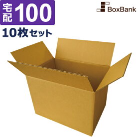 ダンボール 段ボール 宅配 100サイズ (38×27×28cm) 10枚 セット 引越し 引っ越し みかん箱 ダンボール箱 段ボール箱 収納 梱包 強化 宅配 100 佐川 ヤマト 宅配用 本