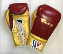 WINNING boxing gloves MS-400 12oz lace up special color Vintage RedxGold　Winning ウイニング練習用　ボクシング…
