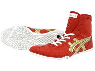 IN STOCK【 在庫ありは3−5日で出荷】1083A001 　ASICS Speciai Order レスリングシューズ　レッドxゴー…