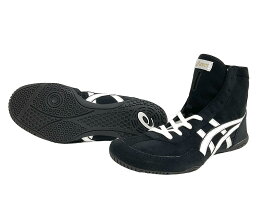 在庫確保　IN STOCK【3−5日程度で出荷】ASICS Speciai Order レスリングシューズ　ブラックxホワイトフチブラック ウインドウホワイトスペシャルオーダー アシックス　1083A001 　EX-EO後継　ボクシングシューズ　にも使用可