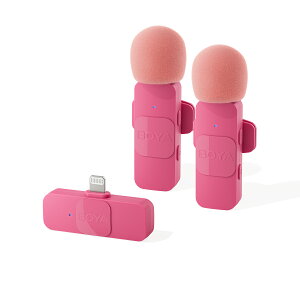 BOYA BY-V 2.4GHz CXs}CN 360°S w}CN[d 9.5gy RpNgyA 50[gM 9ԘA쓮 Android iPhonep YouTube TikTok CuzM  Vlog Be