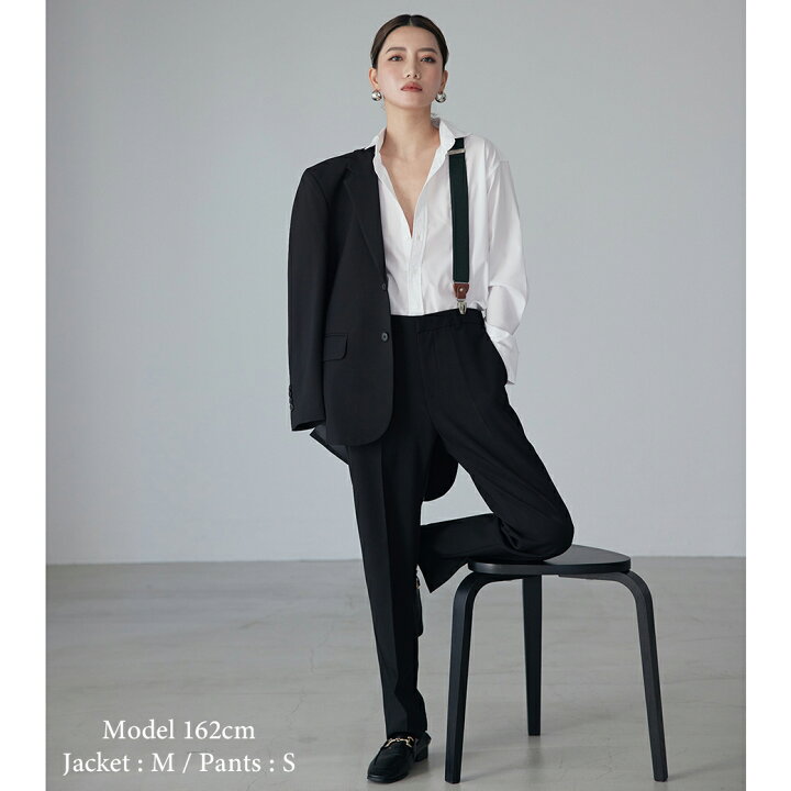楽天市場】スーツ レディース ブラック 黒 BOYSHE Basic SUIT【BLACK 