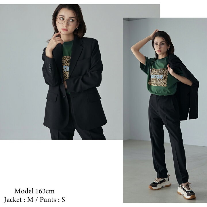 楽天市場】スーツ レディース ブラック 黒 BOYSHE Basic SUIT【BLACK 