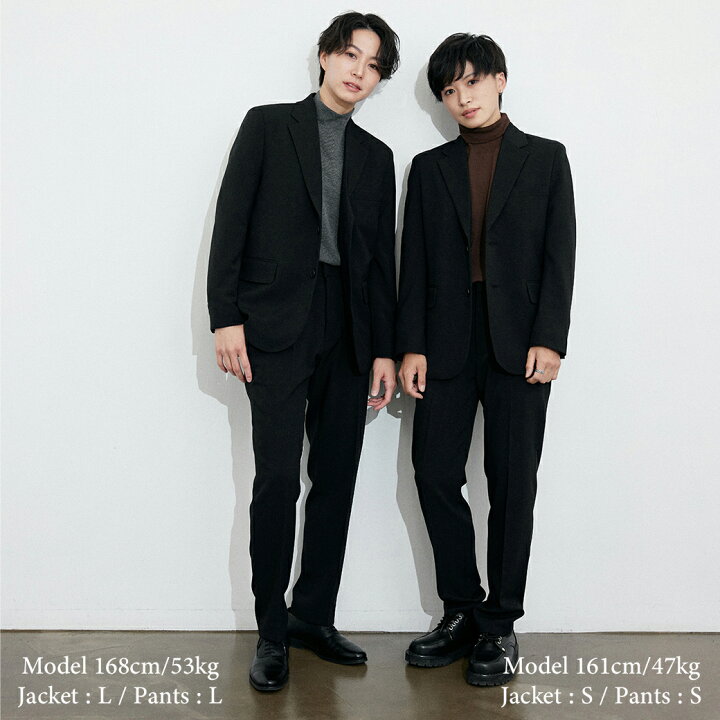 楽天市場】スーツ レディース 黒 BOYSHE Basic SUIT【Black】ブラック 