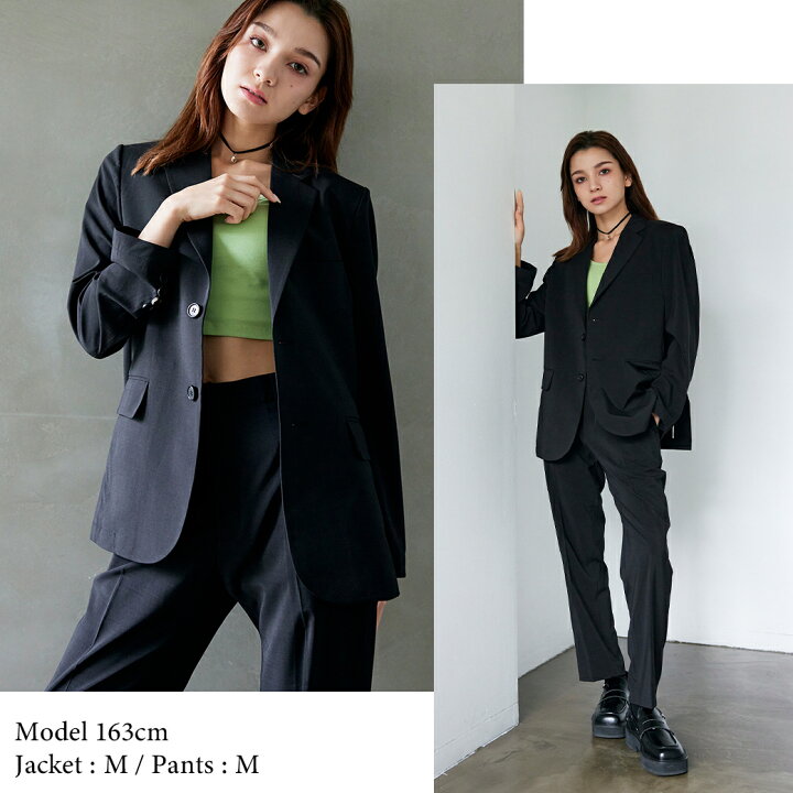 楽天市場】夏スーツ レディース 黒 BOYSHE Cool Summer SUIT【BLACK 