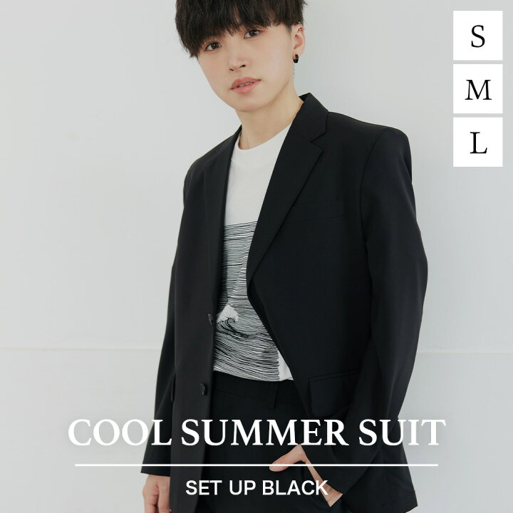 楽天市場】夏スーツ レディース 黒 BOYSHE Cool Summer SUIT【Black 