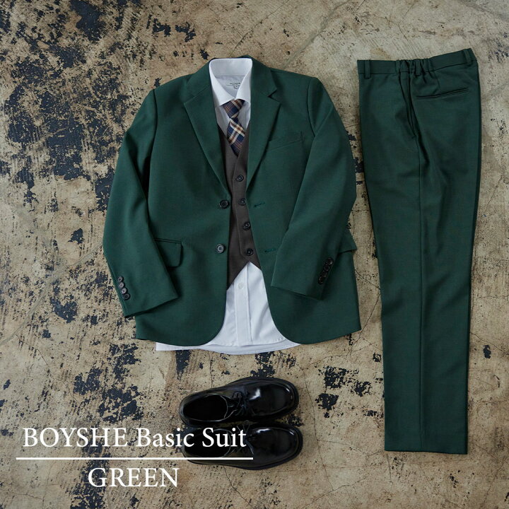 楽天市場】スーツ レディース グリーン 緑 BOYSHE Basic SUIT 