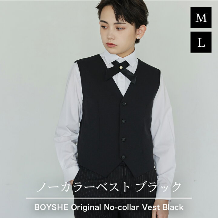 楽天市場】ベスト レディース No Collar Vest【2 size】 ノーカラー 