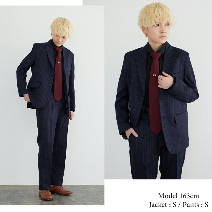 楽天市場】スーツ レディース ストライプ ネイビー 紺 BOYSHE Stripe 