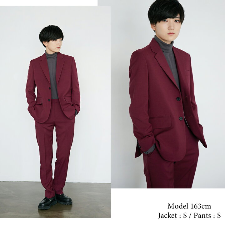 楽天市場】スーツ レディース ワインレッド BOYSHE Basic SUIT【Wine 
