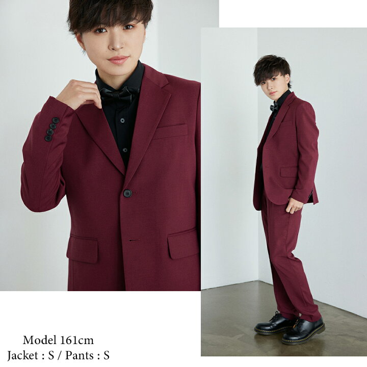 楽天市場】スーツ レディース ワインレッド BOYSHE Basic SUIT【Wine 