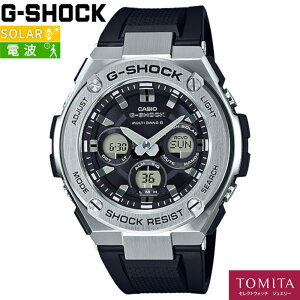 �y�������K�i�z CASIO �J�V�I G-SHOCK �W�[�V���b�N G-STEEL GST-W310-1AJF �\�[���[�d�g ���[���h�^�C�� 20�C���h��
