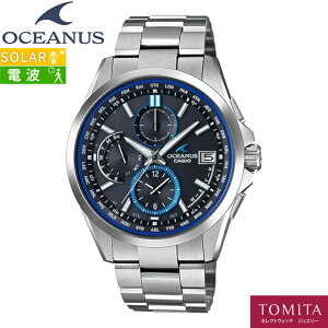 �y�������K�i�z CASIO �J�V�I OCEANUS �I�V�A�i�X OCW-T2600-1AJF �\�[���[�d�g �`�^�j�E�� ���[���h�^�C�� �T�t�@�C���K���X 10�C���h��