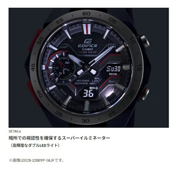 楽天市場】【国内正規品】 CASIO カシオ EDIFICE エディフィス ECB 