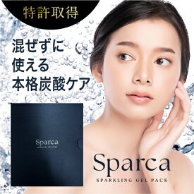 炭酸パック 泡 毛穴 Sparca 5回分 一剤式 炭酸ガスパック 炭酸ジェルパック フェイスパック ピーリング お試し 効果 炭酸 顔 鼻 小鼻 引き締め 汚れ 取り 黒ずみ しわ しみ 角栓 たるみ くすみ ハリ 縮小 洗浄 ケア 保湿