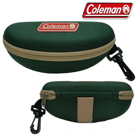 まとめ買い コールマン 正規品 セミハードケース ベルト リュック に掛けられる 2WAY Coleman サングラス用 ケース グリーン CO-07(検索: アウトドア 登山 メガネケース 眼鏡ケース 人気 小物入れ ) サングラス特集 ◇ セミハードケース CO07:グリーン