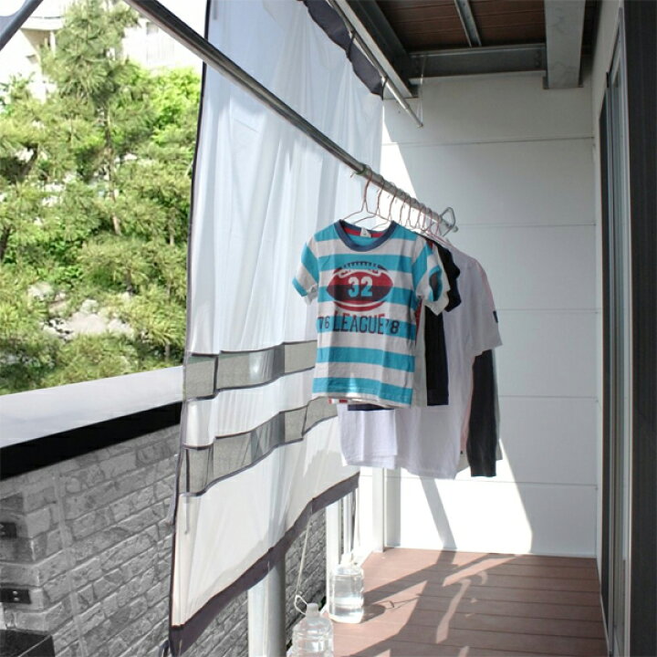 楽天市場 ベランダカーテン エコガード 物干し竿 に通すだけ 日よけ 雨よけ 目隠し 防犯 に 風通し 抜群 通気窓 付 日除けカーテン 180cm ベランダ用 検索 日よけスクリーン 防犯用品 生活雑貨 夏物特集 まとめ買い ベランダエコガード ベストプライス 楽天市場 ベランダカーテン エコガード 物干し竿 に通すだけ 日よけ 雨よけ 目隠し 防犯 に 風通し 抜群 通気窓 付 日除けカーテン 180cm ベランダ用 検索 日よけスクリーン 防犯用品 生活雑貨 夏物特集 まとめ買い ベランダエコガード ベストプライス