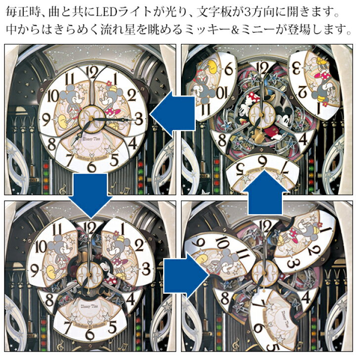 楽天市場】送料無料 ! SEIKO 電波壁掛け時計 セイコー Disney 
